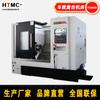 Torno CNC TCK600 compuesto de torneado y fresado CNC de torneado inclinado de alta precisión, herramienta de máquina de torre de cuchillas de guía inclinada mecánica