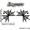 Decoración de Esquina de Marco de Puerta para Halloween 2026 Pegatinas de Pared Decoración de Fiesta Accesorios Calabaza Red de Araña Pegatinas de Fieltro para Esquinas de Puertas y Ventanas