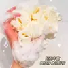 Linda bomba de baño de helado, adecuada para hombres y mujeres, se puede usar para bañar y exfoliar, una gran herramienta de baño para niños y bebés, de alta calidad y duradera, tamaño grande