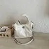 Bolsa de Cesta de Mão com Padrão de Diamante Nova Moda Verão 2026 Bolsa de Ombro com Corrente Estilo Coreano Bolsa Transversal Bolsa Casual