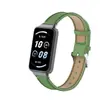 Adequado para Pulseira do Relógio Honor Band 9, Pulseira de Couro Microfibra Lisa Fashion, Qualidade Oficial Conector de Metal de Liberação Rápida