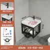 Lavabo minimalista de pared para uso doméstico, lavabo de baño integrado para apartamentos pequeños y combo de lavado para balcón