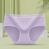 Sudeste Asiático Comércio Eletrônico Transfronteiriço Roupa Íntima Feminina Estudantes Femininas Estilo Coreano Cor Sólida Respirável Cintura Média Meninas Calças Sexy e Fofas