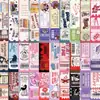 30 Marcapáginas de Dibujos Animados, Lindos Retro Simples Estilo Cuaderno de Notas Materiales Artísticos Creativos, Colección de Tarjetas Marcapáginas de Papel para Lectura