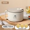 Suministro directo de fábrica tazón de fideos instantáneos de acero inoxidable 304 de gran capacidad con tapa lonchera aislada sellada portátil taza para comida rápida para estudiantes