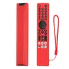 Adecuado para el Juego de Control Remoto TCL RC833A Anti-caídas Anti-golpes Anti-polvo Control Remoto de TV Cubierta Protectora de Silicona Todo Incluido