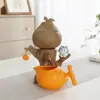 Yuerui Buena Suerte Juego de Té Automático de Viaje Souvenir de Empresa Regalo Práctico Regalo de Año Nuevo