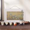 Jianshan Caja de Regalo Juego de Té Qianli Jiangshan Rápido Cuatro Tazas Lujo Accesible de Gama Alta Juego de Té para el Hogar y Viaje