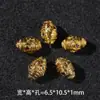 Retenção de Cor Alta Cobre Dourado Banhado Zircônia Pérola Anel de Corrida Espaçador Contas Acessórios Pulseira DIY Acessórios de Joias com Contas Lotes de Contas Soltas