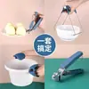 Pinças resistentes ao calor, pegador de tigela doméstico, conjunto resistente ao calor, pinças resistentes ao calor e antiderrapantes, pinças para cozinhar no vapor, essencial de cozinha