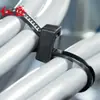 117-05060 Abraçadeira de Cabo Dupla T50Rdh-Pa66W-Bk