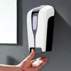 Dispensador de jabón de presión manual de pared máquina de desinfección de plástico sin lavado caja de desinfectante de manos de 500 ml caja de jabón para inodoro