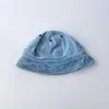 Chapéu de Cowboy para Bebê, Chapéu de Pescador Infantil, Primavera, Outono, Verão Estilo Coreano Tendência Chapéu Balde Fino, Proteção Solar para Meninos e Meninas Bebês