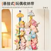 Cuerda colgante para guardar muñecas, cuerda colgante de pared para cajas ciegas de almacenamiento, herramienta de exhibición y almacenamiento de muñecas para dormitorio, gancho en forma de estrella para muñecas