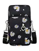 Bolsa para Celular de Tela Grande Bolsa Transversal Feminina Mini Bolsa Pequena Primavera e Verão Embalagem Bolsa para Celular Bolsa de Tecido com Alça Carteira de Moedas Portátil