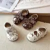 Zapatos Mary Jane Florales Estilo Dulce para Niñas 2026 Primavera y Otoño Nuevos Zapatos de Cuero de Princesa con Moño para Bebé Zapatos Planos de Suela Suave