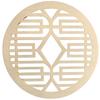 Posavasos de madera para cocina, con aislamiento térmico antiescaldaduras, para taza de té y café, creativo, hueco, multiestilo, para el hogar