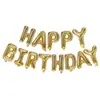 Festa de Balões de Feliz Aniversário Balão de Folha de Alumínio Decoração Cenário de Fundo de Balão de Celebridade da Internet