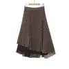 Falda de lunares asimétrica simple estilo francés para mujer, novedad de primavera 2026, transfronteriza de AliExpress 2553102
