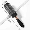 Peine de Cerdas Porosas Plateadas para Cabello Rizado Transfronterizo Nuevo Peine de Estilismo para Permanente y Tinte para Barbería Venta al por Mayor