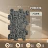 Piedra Artificial PU Piedra Cultural Azulejos para Pared Exterior Piel de Piedra PU Pared de Fondo Exterior Patio Panel Decorativo Piedra Caliza Valla para Casa