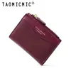 TAOMICMIC Cartera y tarjetero multifuncional simple estilo coreano dos en uno bolso de mano de alta capacidad para niñas con alto atractivo estético