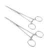 Pinzas hemostáticas médicas Shuanglu, Tipo recto/codo, Material de acero inoxidable, Especificaciones completas, 1 pieza/paquete, 10 piezas/caja
