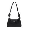 2025 Moda Retro Gran Capacidad Verano Nuevo Estilo Casual Bolso Cruzado Pequeño Cuadrado con Lazo para el Brazo/Axila para Mujeres