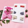 Nueva banda para el cabello de bebé estilo coreano lazo flor accesorios para el cabello de niños diadema cuidado puerta corona joyería traje caja de regalo