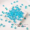 Preciosos Cuentas de Arroz Importadas Cuentas de Cacahuete de Vidrio Rellenas con Núcleo Teñido en Núcleo Accesorios para Joyería Pulsera Hecha a Mano DIY Colgante