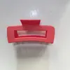 Grampo de Cabelo Grande com Flor, Presilha de Cabelo Borboleta com Gotejamento de Óleo, Presilha Colorida para a Parte de Trás da Cabeça, Presilha de Tubarão