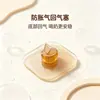 Adecuado para Shixi Biberón de Vidrio Anticolicos para Recién Nacidos Válvula de Retorno de Aire Tapón de Retorno de Aire en el Fondo de la Botella Tapón Antifugas Accesorios Universal Temperatura