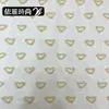 Tejido de vestido de novia de ensueño con bordado de corazón, tela de malla para vestidos de mujer, ropa infantil, tela para manualidades Lolita
