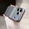Adecuado para Apple iPhone 18 Pro Max Funda Magnética para Teléfono 17 Air Rayas de Kevlar Succión Magnética Incorporada Oculta