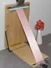 Suporte dobrável de flor de veludo DIY feito à mão, sem necessidade de instalação, suporte de madeira de bambu ajustável em quatro níveis, suporte fixo para arranjo de veludo