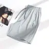 Verano Nuevo Pareja Alta Elasticidad Seda de Hielo Secado Rápido Pantalones alta calidad Multicolor Combinan con Todo Holgado Anti-ultravioleta Correr Volumen