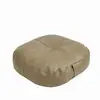 Almofada Futon Estilo Japonês Assento Preguiçoso no Chão Assento de Chão Casa Sala de Estar Janela Sacada Tatame Couro Almofada de Meditação
