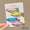 Pinzas Laterales de Colores para el Cabello de Niñas 2026 Nuevo Estilo Pinza para Flequillo Pinza para el Cabello para Niñas Que No Daña el Cabello
