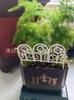 Soporte de decoración de maceta de flores creativo simple en miniatura jardinería decoración de maceta mini valla de jardinería soporte para flores al por mayor