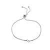 1 pulseira europeia e americana cross-border supply Dia dos Namorados presente geométrico ajustável pull-out criativo diy menina pulseira