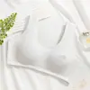 Ropa interior para niñas mayores, Sujetadores de desarrollo para adolescentes, Sujetadores de algodón puro sin aros para estudiantes de secundaria de 8 a 17 años