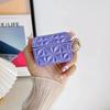 Funda Protectora para Airpods1/2/3Pro Impermeable Patrón Acolchado Pequeño Fragante Carcasa Blanda Diamante de Punto Estuche para Audífonos Apple