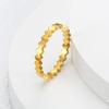 Anillo Cuadrado Creativo de Diseño Nicho Estilo Coreano Moda Simple Personalidad Joyería de Acero Inoxidable Anillo Dulce para Mujer