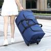 Bolsa de Viaje 2025 Nueva Bolsa de Almacenamiento de Equipaje Portátil de Gran Capacidad con Ruedas, Bolso de Viaje Cruzado con Correa para el Hombro