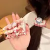 Gatito de Dibujos Animados Fresa Lazo Pequeño Versátil para Recogido de Niña Coleta Simple Elegante Accesorio para el Cabello