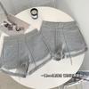 Estilo Coreano em estoque Shorts Largos de Perna Larga Feminino Verão 2024 Novo Cintura Alta Estilo Americano Cordão Casual Calças Retas