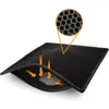 Alfombrilla Pequeña para Caja de Arena de Gato, 30 x 45 cm Doble Capa de Panal Alfombrilla para Caja de Arena de Gato, Antideslizante Impermeable Orina Catat, Adecuada para Suelos, Alfombrilla para Gatitos, Suministros para Mascotas de Interior, Rosa