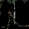 Decoración Navideña Transfronteriza Colgantes Adornos Cristal de Hielo Copos de Nieve Carámbanos Estrellas Lentejuelas Acrílicas Decoración de Árbol de Navidad Colgantes Adornos