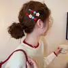 Pasador de Flor de Espino Blanco para Mujer, Pinza Dulce para el Frente, Pinza para Flequillo Recto, Accesorio para el Cabello, Nuevo Modelo 2026