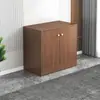 Pantalla Divisoria, Archivador, Gabinete Bajo, Archivador de Madera para Oficina, Gabinete de Almacenamiento Moderno Minimalista, Macetero, Multifuncional